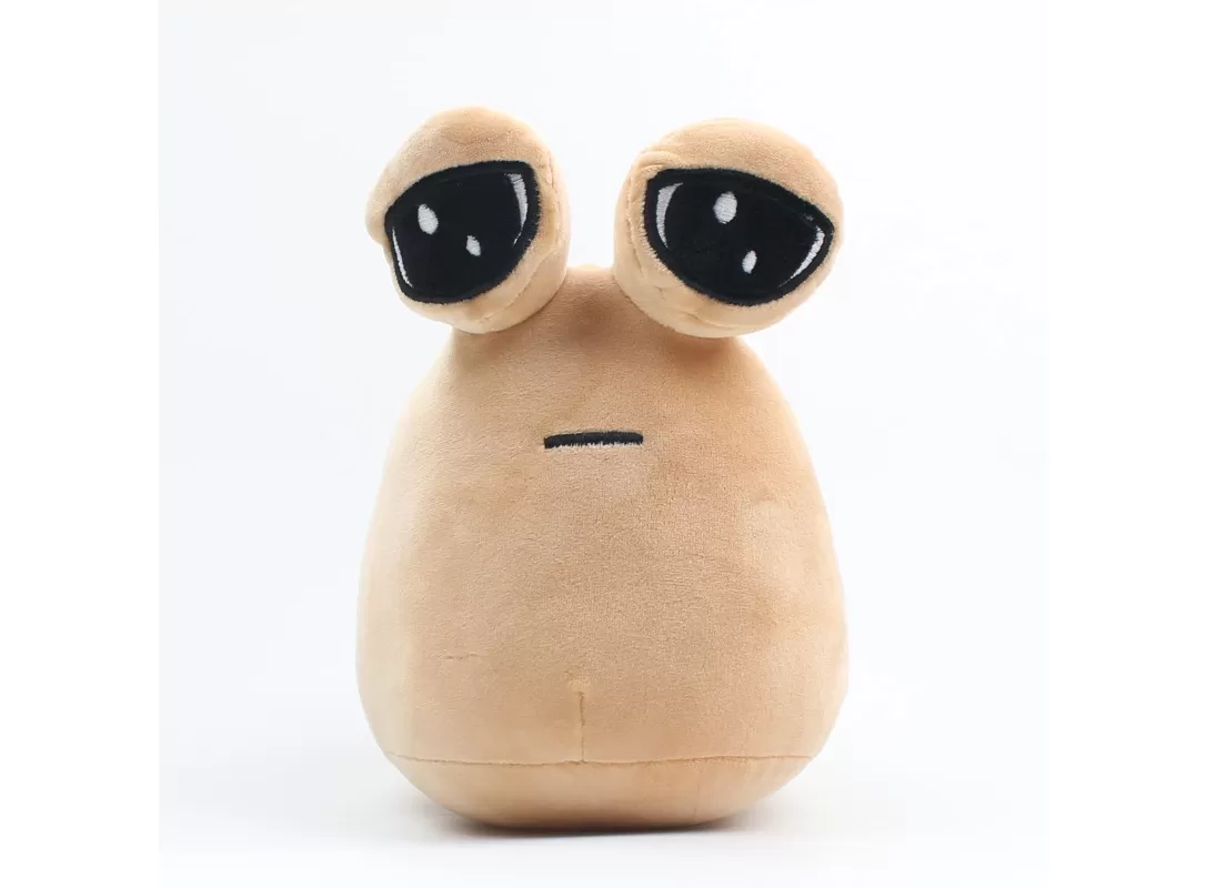 Hot Game My Pet Alien Pou Plush Toy Cute Furdiburb Emotion Alien Plushie Stuffed Animal