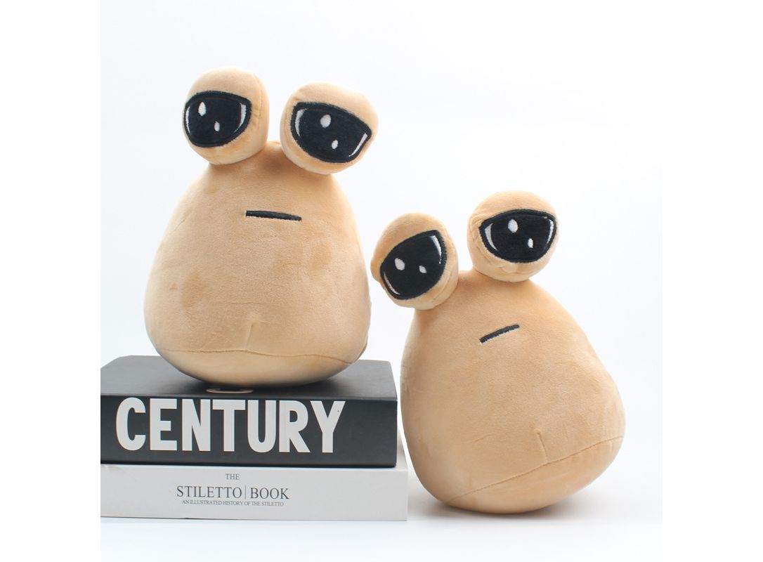 Hot Game My Pet Alien Pou Plush Toy Cute Furdiburb Emotion Alien Plushie Stuffed Animal