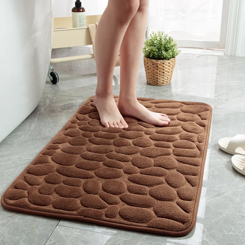 Bathroom foot clearance mat