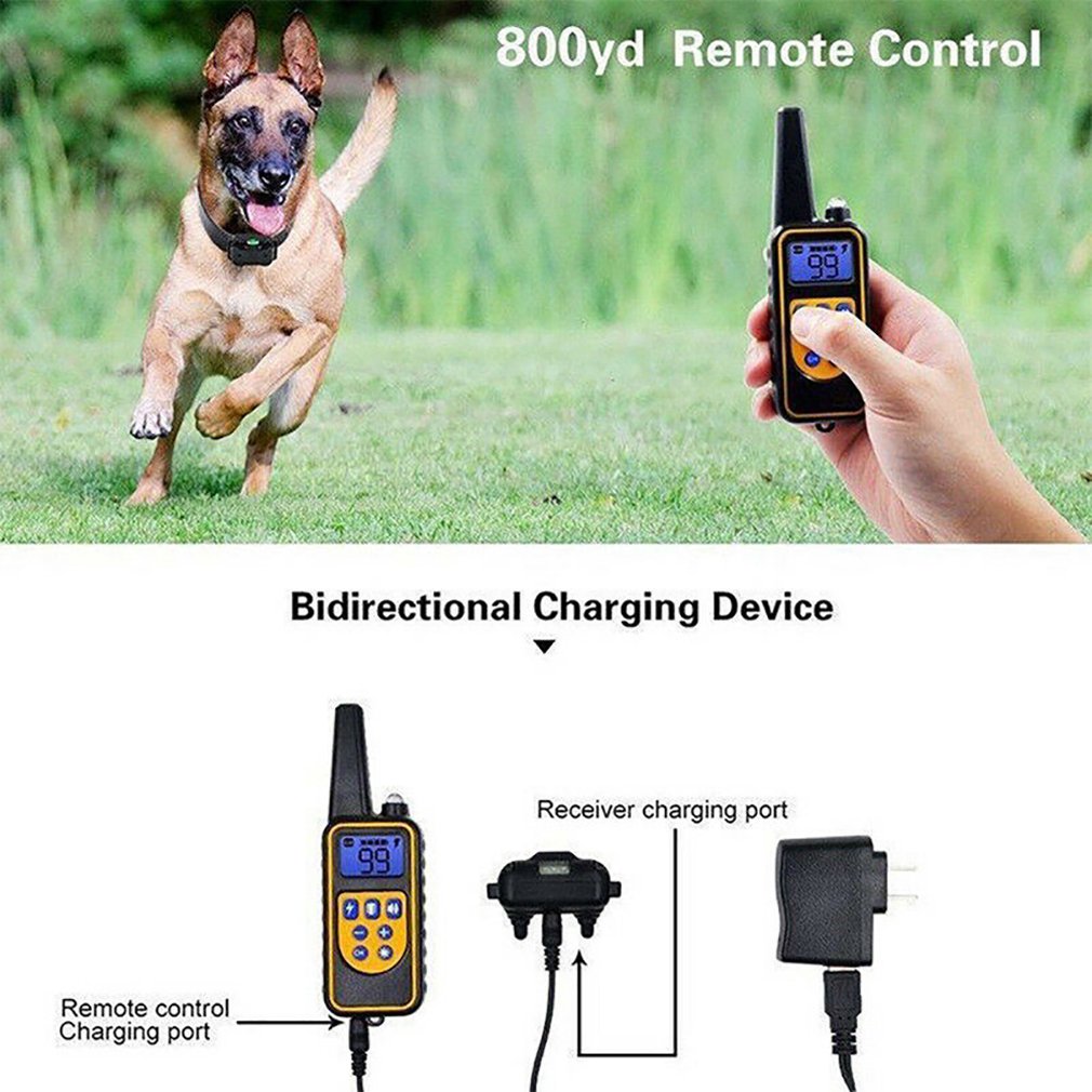 800M Remote Control Dog Device Pet Dog Snoring Device 100 Files Remote