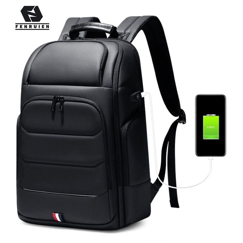 Fenruien Brand wateproof 15.6/17 inch Laptop Backpack USB Charging ...