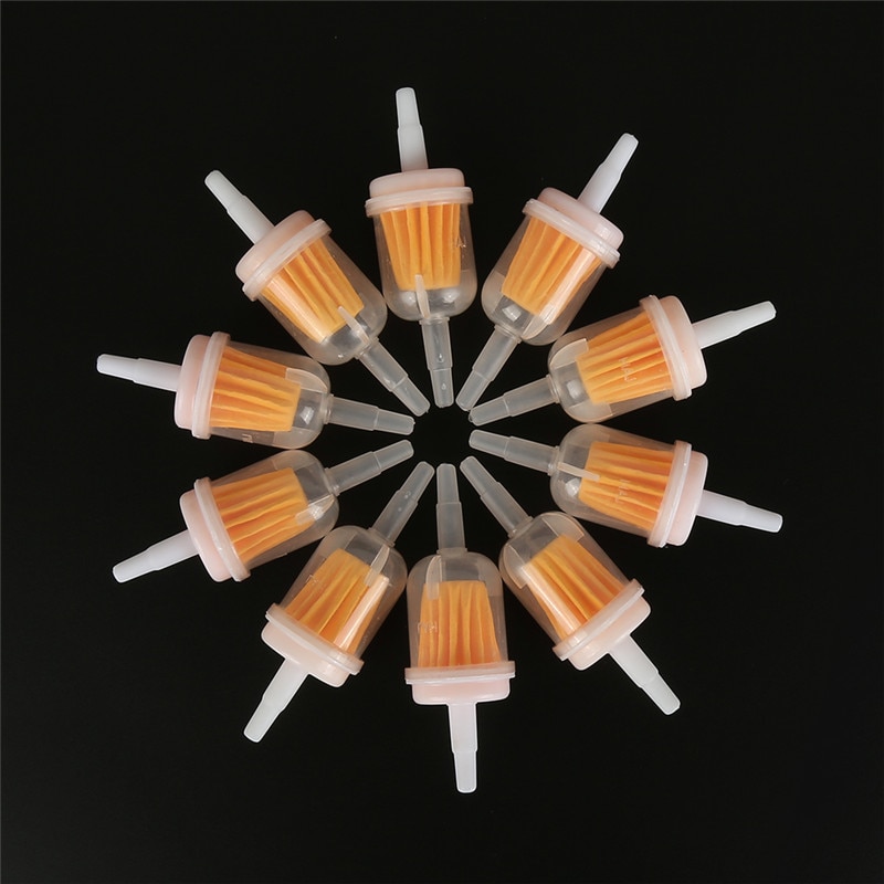 10PCS/SET Gas Inline Fuel Filters Replace for 1/4" or 5/16" Fuel Lines