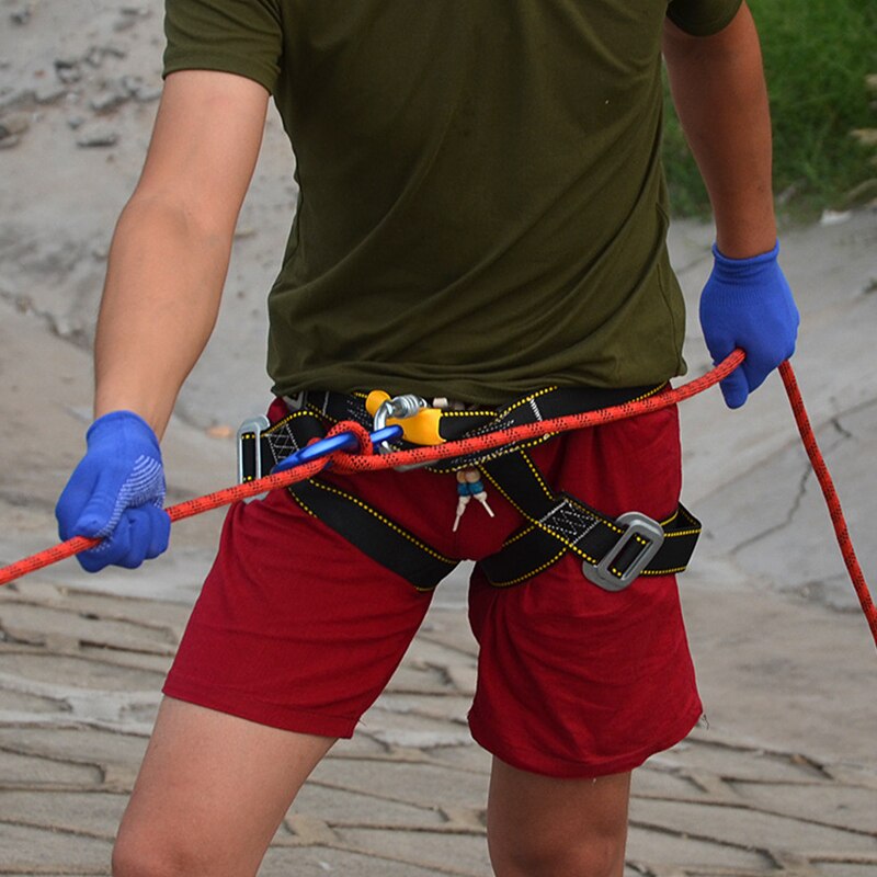 Rock Climbing Rope 10mm Diameter Nylon Safety Rope High Strength Hiking Accessories