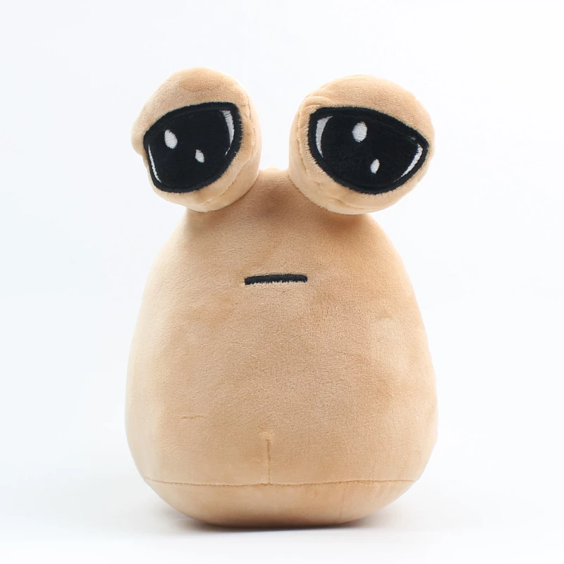 Hot Game My Pet Alien Pou Plush Toy Cute Furdiburb Emotion Alien