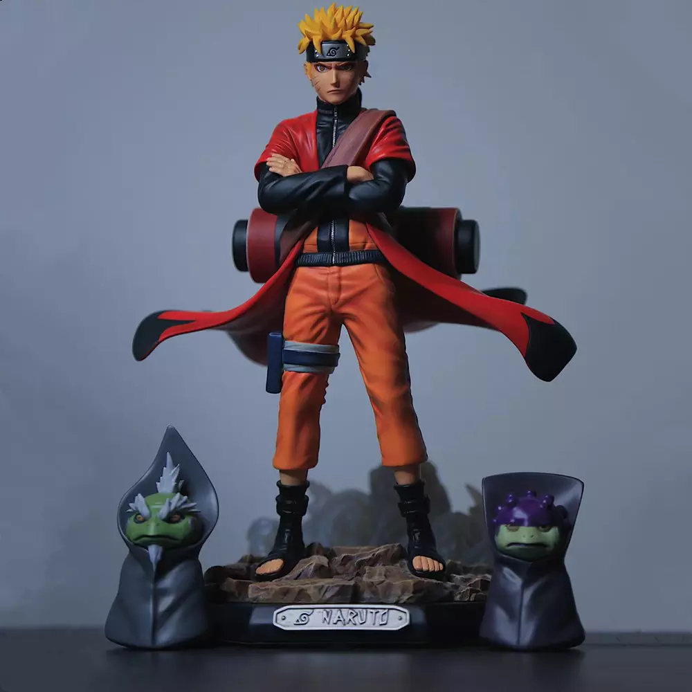 Anime Naruto Next Generations Gk Uzumaki Boruto Figurine d'action Mdoel  24cm Pvc Statue Poupée Uzumaki Naruto Son Jouets