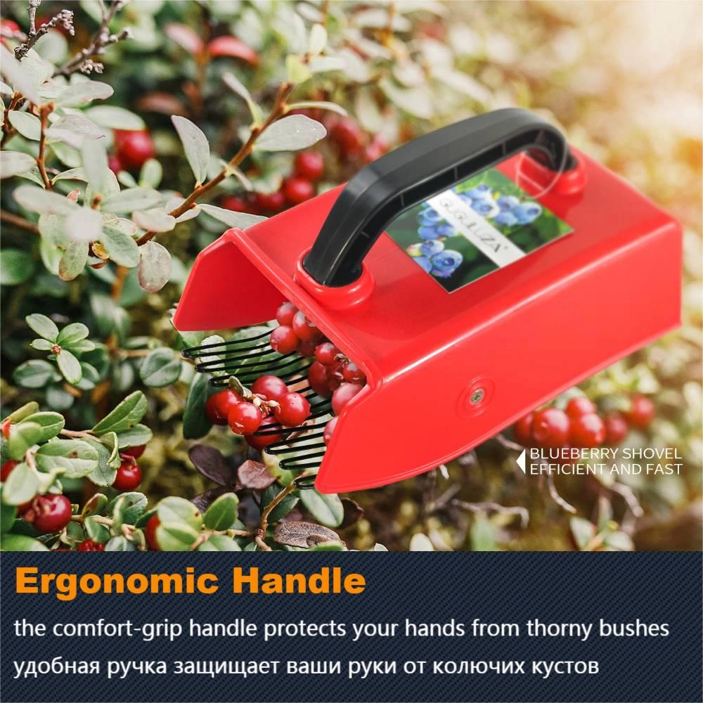 Portable Metal Fruit Picker Blueberry Collection Harvester Rake for ...