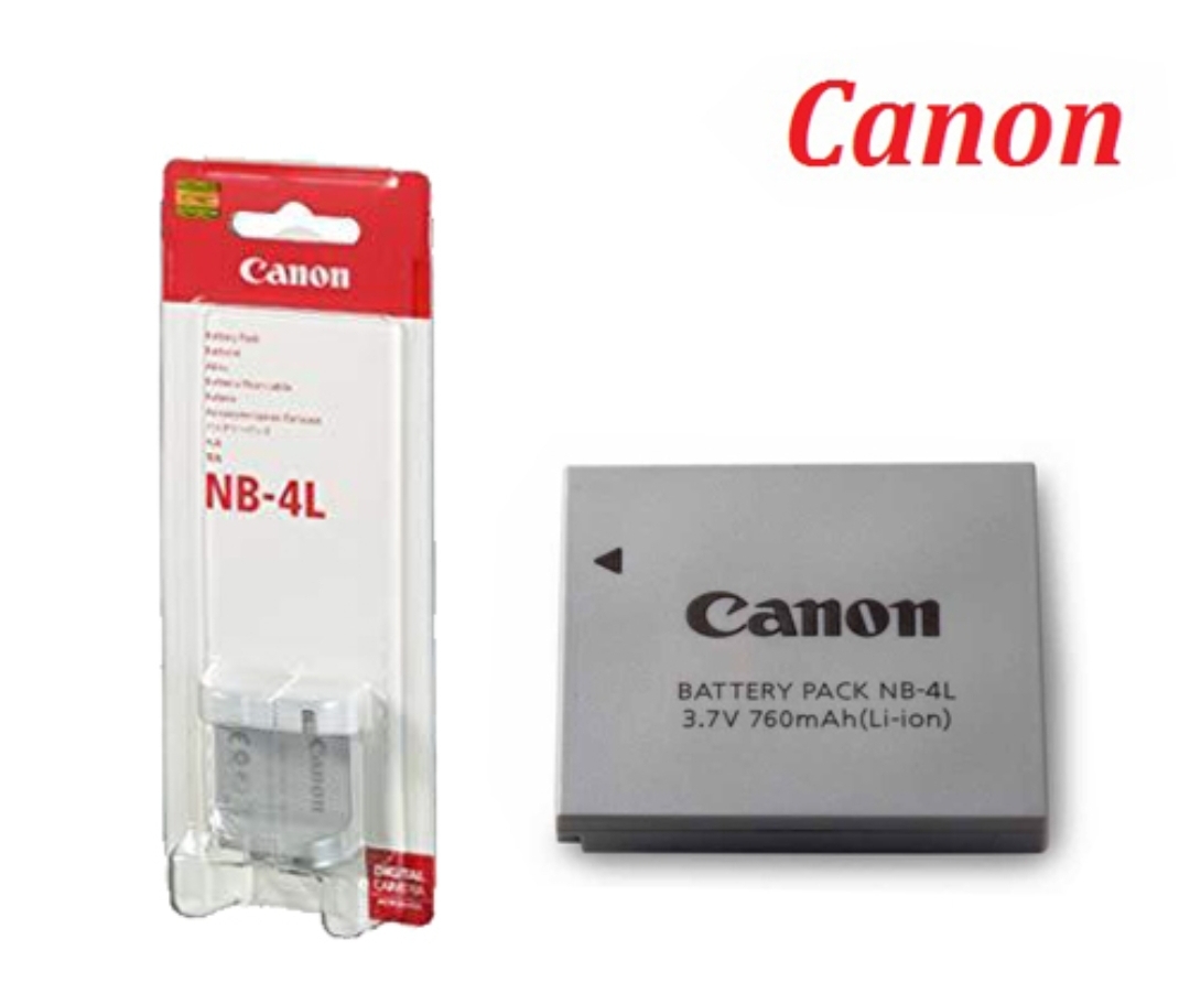 Batteria Jupio CCA0004 Per Canon NB-4L | Ioni Di Litio 750 MAh, Compatibile Con IXUS, IXY, PowerShot