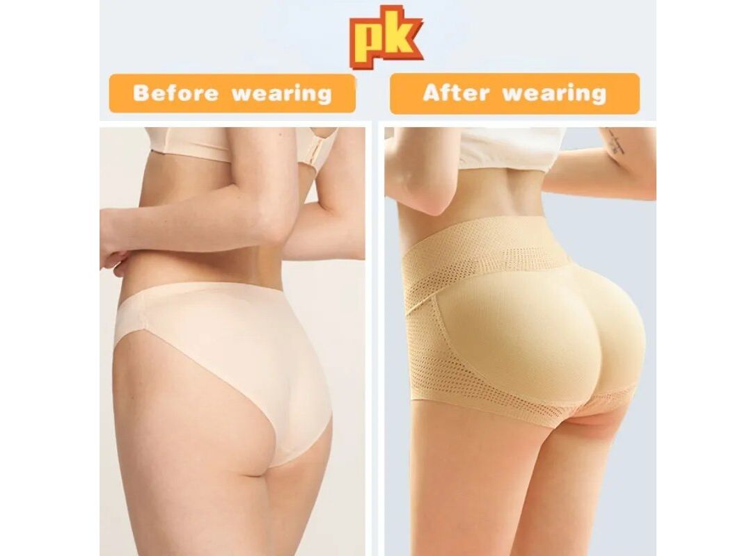 Womens Shapewear Butt Lifter Padded Control Panties Booty Enhancer