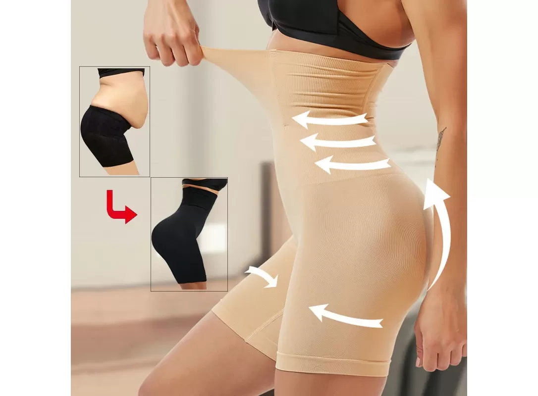 Tummy Control Thong Shapewear for Women Seamless Body Shaper Panties Girdle  High Waist Shaping Underwear