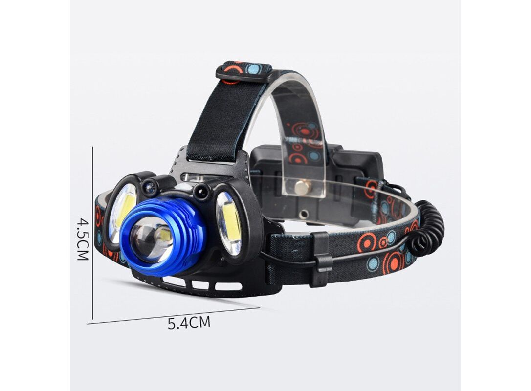 dual light source zoom headlamp