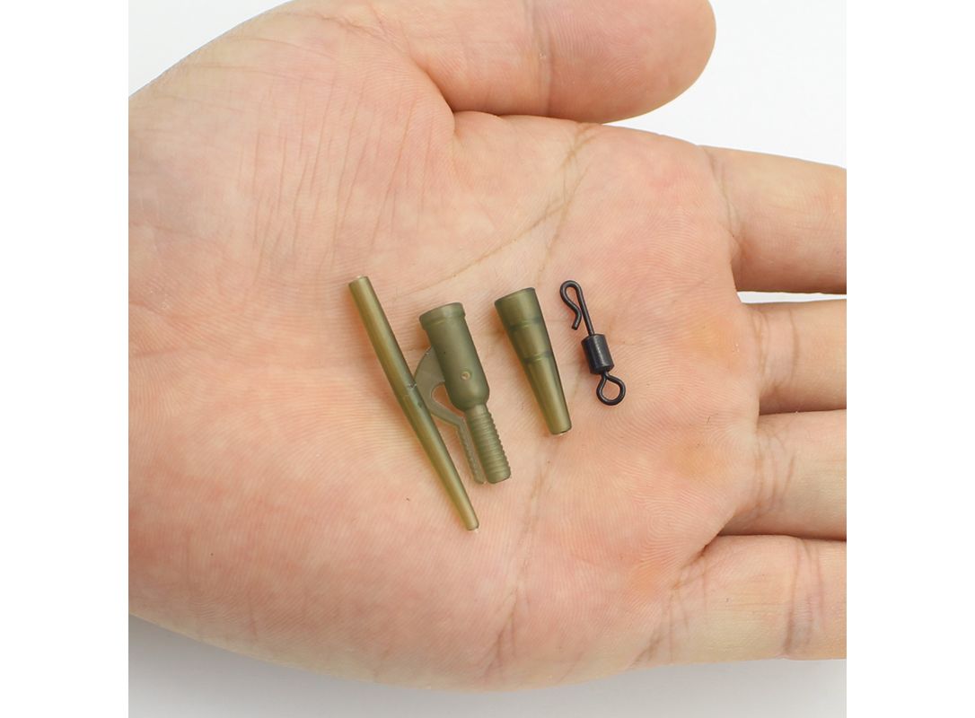 Carp Swivels Fishing Tackle Quick Change Clips Links Rig Rings