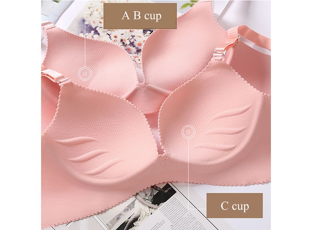 Sexy Deep U Cup Bras For Women Push Up Lingerie Seamless Bra Wire Free  Bralette Backless