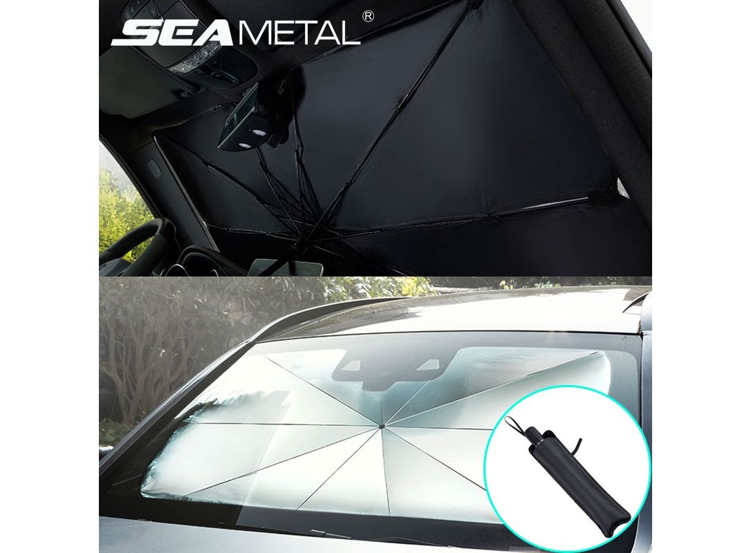 Car Sun Shade Protector Parasol Auto Front Window Sunshade Covers Car Sun  Protector Interior Windshield Protection Accessories, Windshield Sunshades