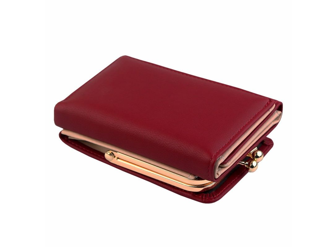 Women's Small Genuine Leather Wallet Purse