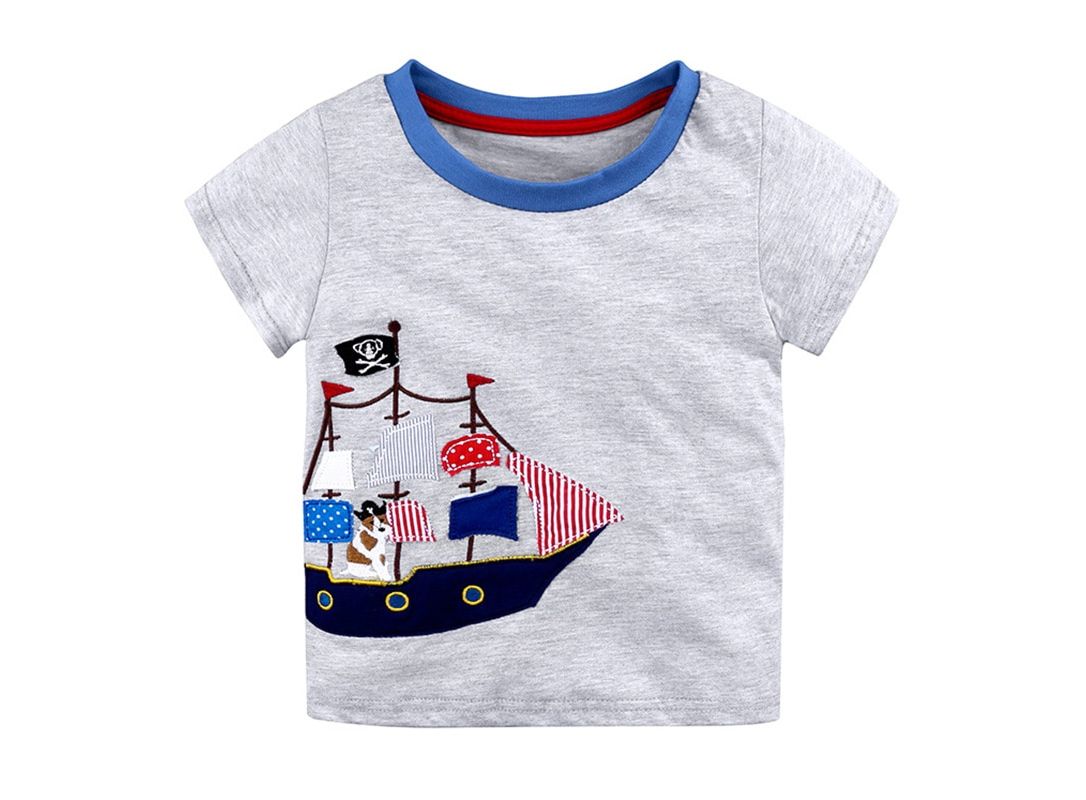 Boys Girls T Shirt for Children Kids Baby Toddler Tops Summer Graphic ...