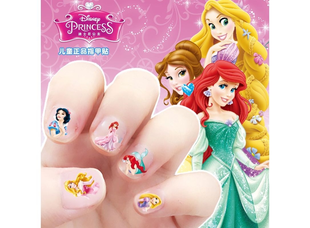 Cartoon Beauty And The Beast Nail Sticker Disney Princess Collection Nail  Art Decorative Stickers Anime Characters Nail Decals - Stickers & Decals -  AliExpress