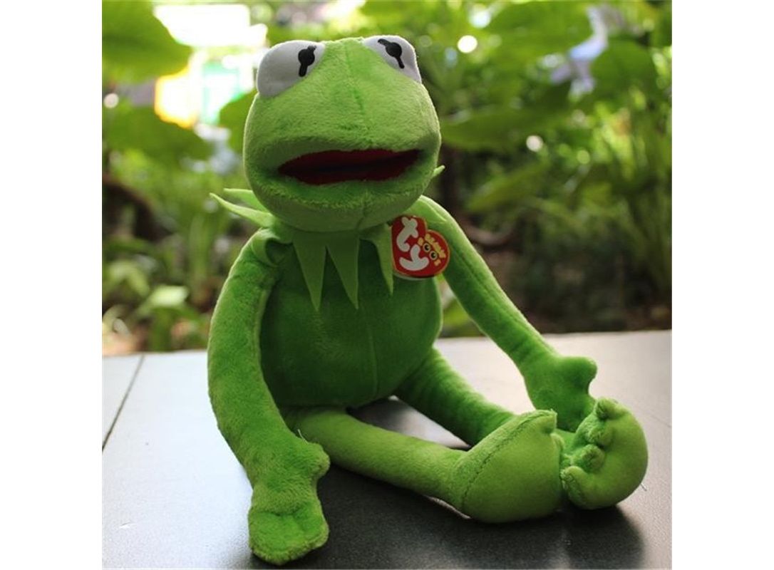 Sesame Street Kermit The Frog Plush Toy Cute Soft Stuffed Animals