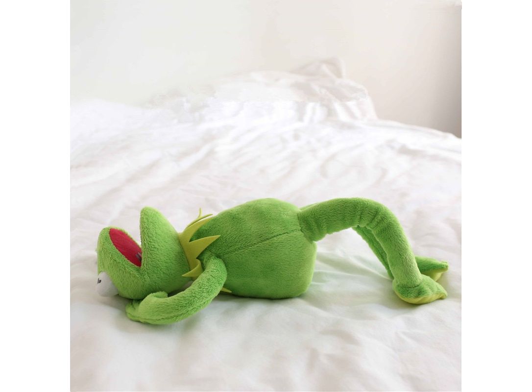 Plush Kermit Frog Sesame Street Frogs doll The Muppet Show Plush Toys  Birthday Christmas Plush