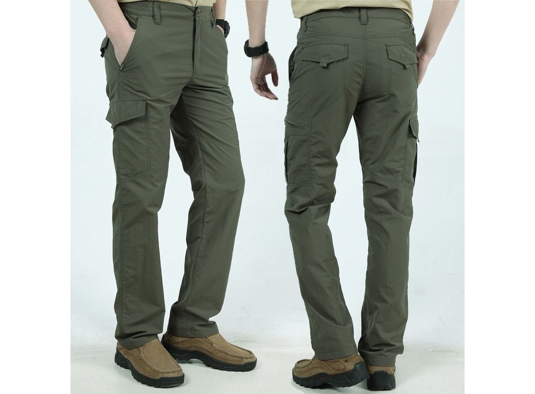 Tactical Pants Men Summer Casual Army Military Style Trousers Mens ...