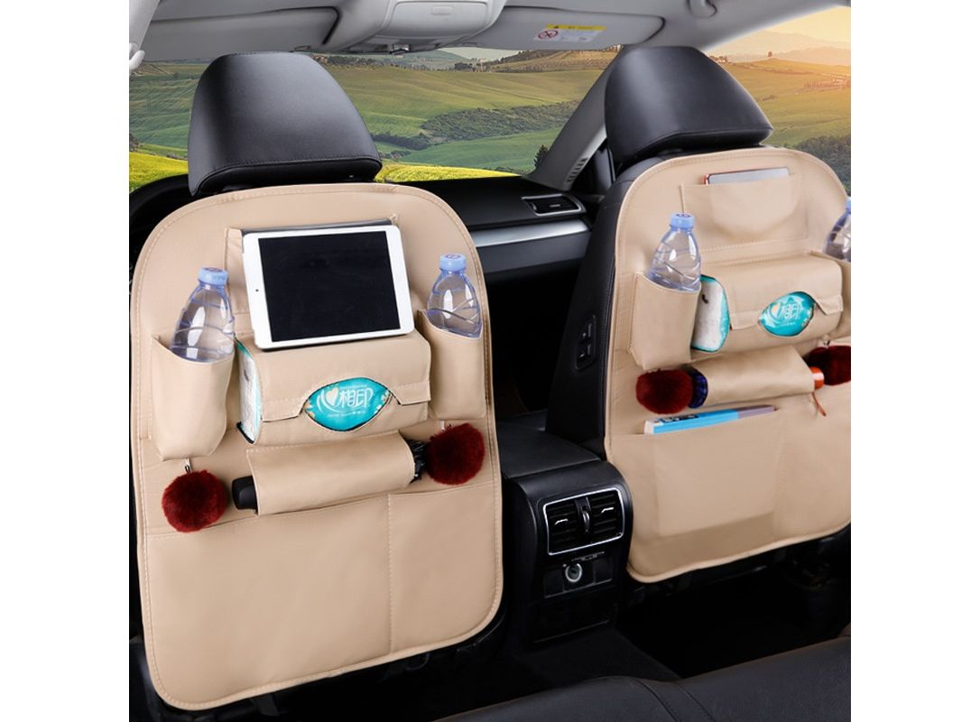 1pc Multi-functional Car Seat Organizer, Storage Bag, Backseat