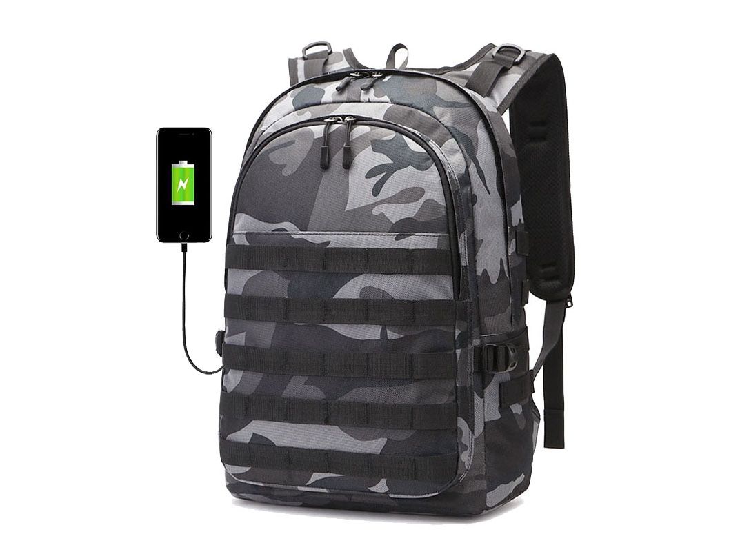 Shop Generic School Bag Backpack Men PUBG Mochila Pubg Battlefield Infantry  Pack Travel Canvas USB Headphone Jack Back Knapsack Online | Jumia Ghana