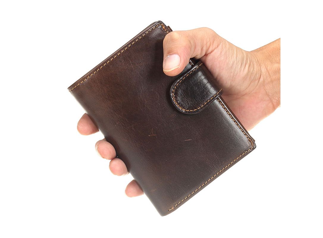 Cangurione Genuine Leather Mens Wallet with Internal Card Holder and Coin  Pocket Tan » Anitolia