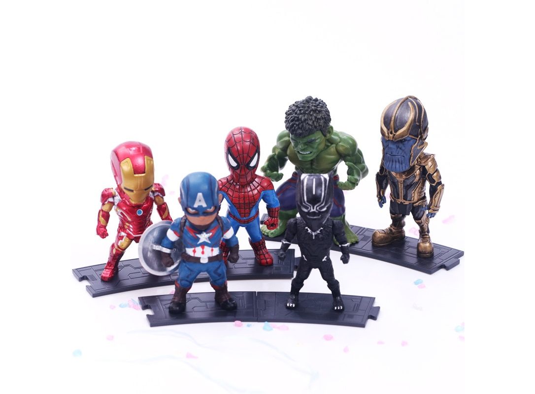 6pcs set Marvel Avengers Infinity War toys Figure