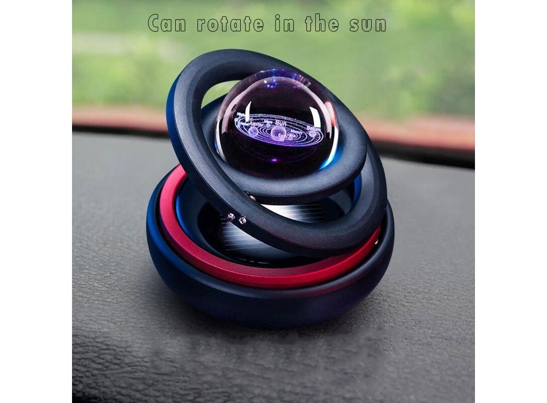 Decoration Magnetic Levitation Car Air Freshener Double Ring