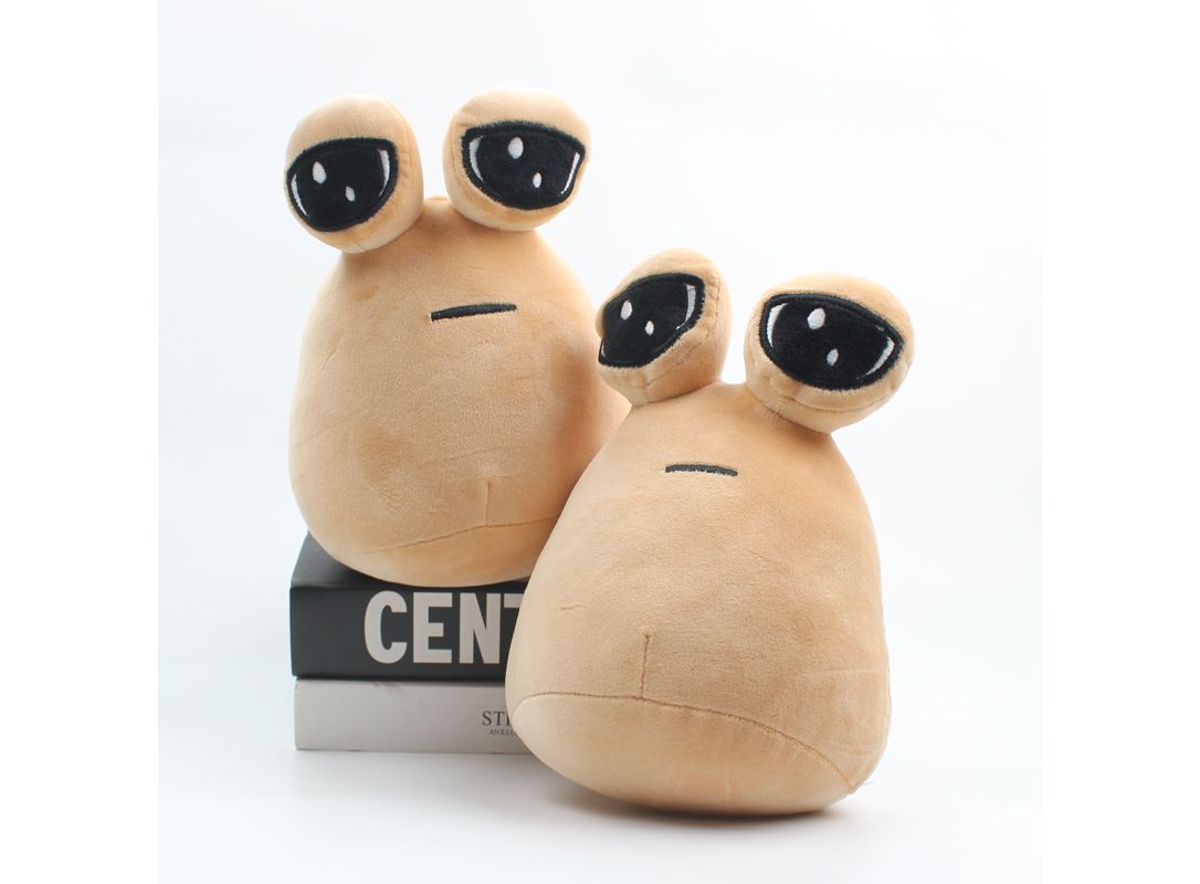 22cm My Pet Alien Pou Plush Dolls Furdiburb Emotion Alien Plushie