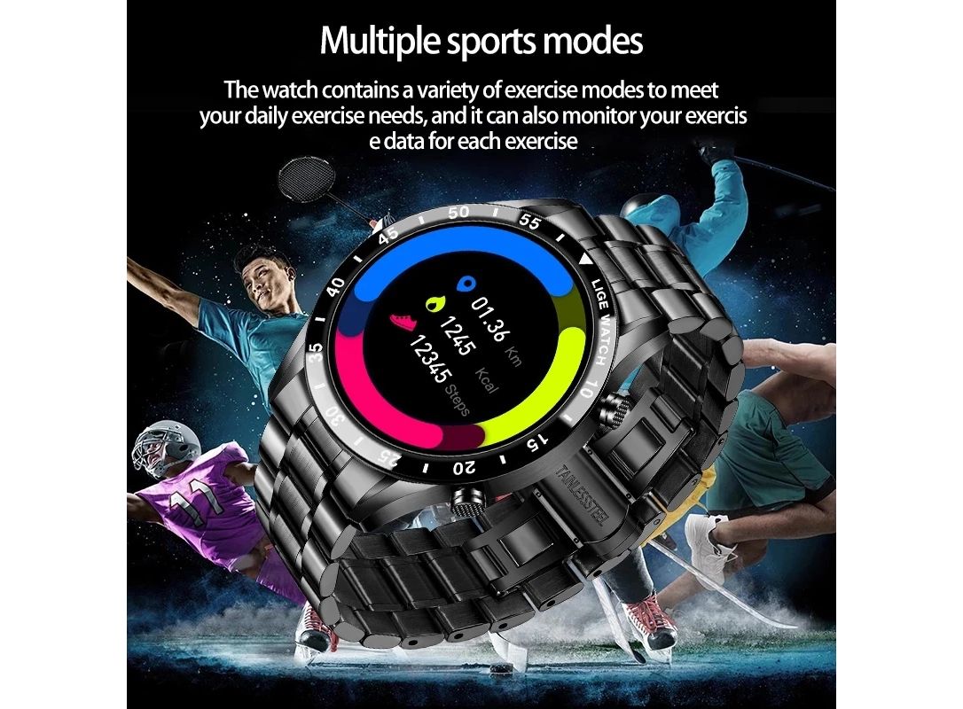 Smart Watch Men Women Bluetooth Call Smartwatch IP67 Waterproof Fitness  Tracker | eBay