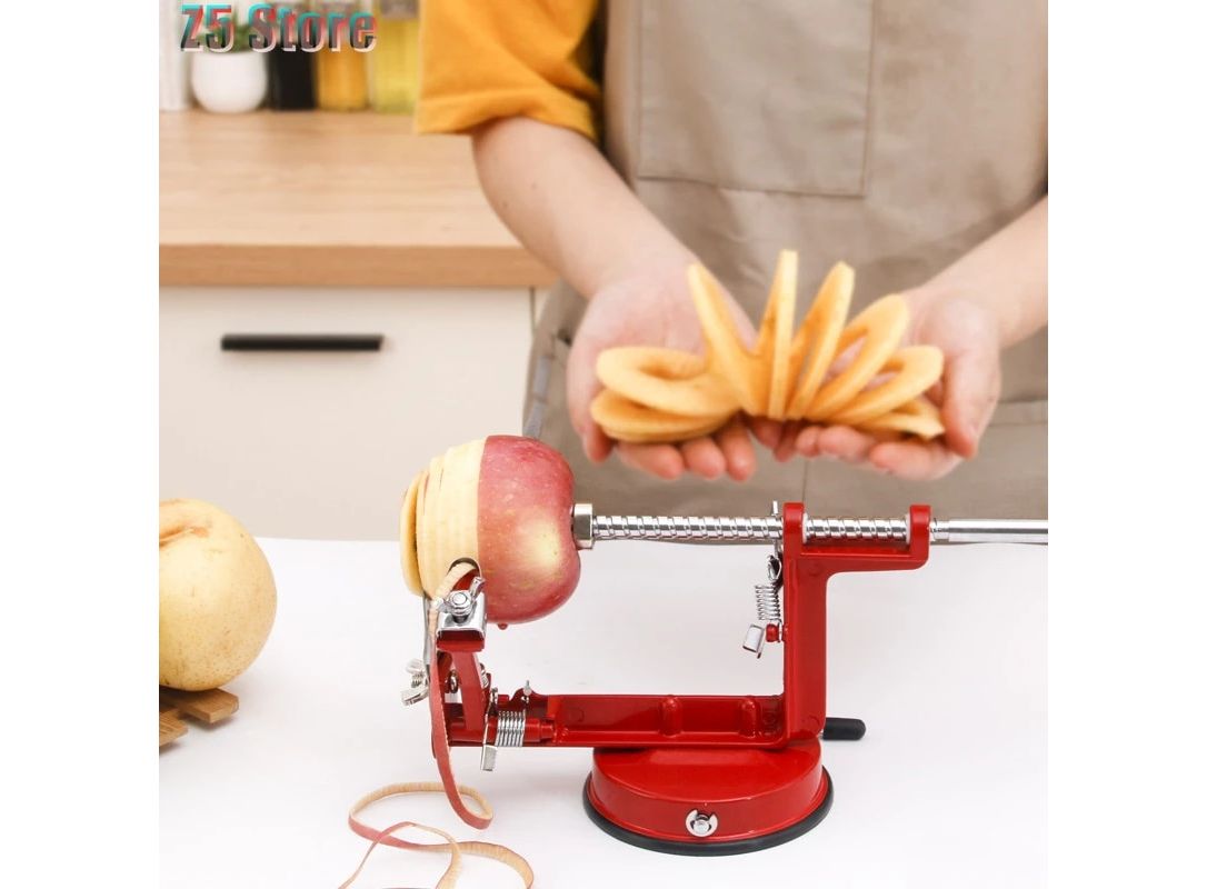 3 in 1 Crystals Automatic Electric Potato,Apple Peeler + Vegetable