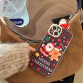 Rotating Santa Claus for IPhone 13promax Apple 12 Mobile Phone Case 11 New X Lovely XR