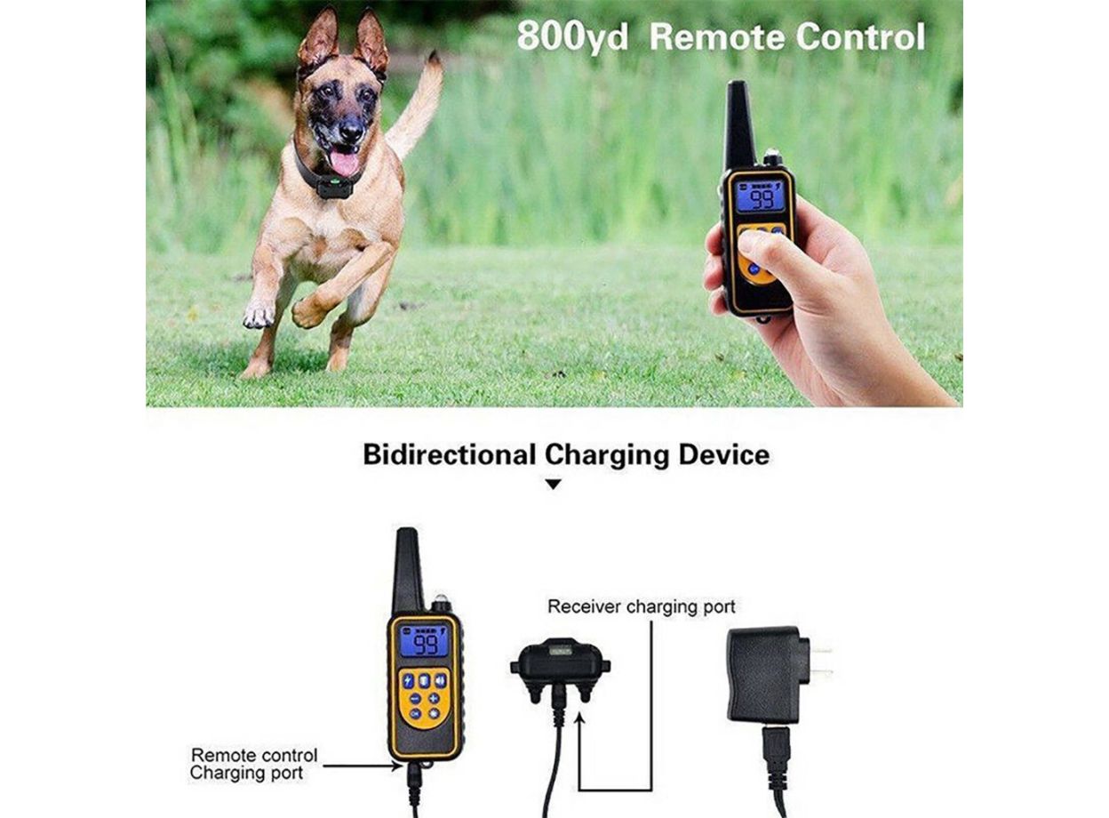 800M Remote Control Dog Device Pet Dog Snoring Device 100 Files Remote
