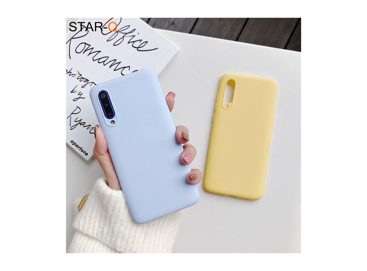 Candy Color Silicone Phone Case For Samsung Galaxy A50 A70 A30 A40 A20 A10 Galaxi A51 A71 A20e