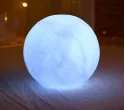 MOON LIGHT 3D PRINT COLORFUL CHANGE MOON GLOBE LAMP LUNA MOON NIGHT LIGHT USB TOUCH