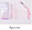 STUDENT COMPASSES PENCIL RULER PROTRACTOR SET GEOMETRY DRAWING TOOL SCHOOL STUDENT COMPASSES PENCIL RULER PROTRACTOR SET GEOMETRY DRAWING TOOL SCHOOL