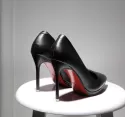 SPRING AUTUMN POINTED TOE WOMEN SHOES RED BOTTOM ELEGANT LADIES PARTY PATENT LEATHER THIN HIGH HEELS