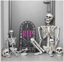 SKELETON HALLOWEEN PARTY DECORATION POSEABLE SKULL LIFELIKE HUMAN BODY MODEL PARTY FESTIVAL DECORATIONS SKELETON HALLOWEEN PARTY DECORATION POSEABLE SKULL LIFELIKE HUMAN BODY MODEL PARTY FESTIVAL DECORATIONS