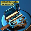 5.0 TWS WIRELESS BLUETOOTH EARPHONES HEADPHONES WITH MICROPHONE 9D HIFI EARBUDS WATERPROOF SPORT HEADSETS 5.0 TWS WIRELESS BLUETOOTH EARPHONES HEADPHONES WITH MICROPHONE 9D HIFI EARBUDS WATERPROOF SPORT HEADSETS
