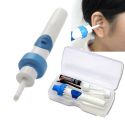 ELECTRIC EARWAX REMOVAL KIT TOOL, AUTOMATIC EAR CLEANER VACUUM REMOVER WITH LED SAFE AND SOFT EAR-PICK 2 HEADS FOR ADULTS AND KIDS ELECTRIC EARWAX REMOVAL KIT TOOL, AUTOMATIC EAR CLEANER VACUUM REMOVER WITH LED SAFE AND SOFT EAR-PICK 2 HEADS FOR ADULTS AND KIDS