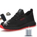 MANLEGU AIR MESH STEEL TOE WORK SHOES BREATHABLE WORKING SHOES MAN SAFETY LIGHTWEIGHT PUNCTURE-PROOF MANLEGU AIR MESH STEEL TOE WORK SHOES BREATHABLE WORKING SHOES MAN SAFETY LIGHTWEIGHT PUNCTURE-PROOF