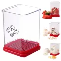 FRUIT VEGETABLE SPEED SLICER WITH PUSH PLATE MANUAL CUP CUTTER PORTABLE SLICING TOOL KITCHEN ACCESSORIES FRUIT VEGETABLE SPEED SLICER WITH PUSH PLATE MANUAL CUP CUTTER PORTABLE SLICING TOOL KITCHEN ACCESSORIES