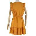 FOREFAIR SEXY WOMEN DRESS RUFFLE 2020 OFF SHOULDER TUNIC HIGH WAIST PARTY V NECK CASUAL BOHO BEACH YELLOW FOREFAIR SEXY WOMEN DRESS RUFFLE 2020 OFF SHOULDER TUNIC HIGH WAIST PARTY V NECK CASUAL BOHO BEACH YELLOW