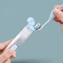 1PC PORTABLE FOLDING TOOTHBRUSH TRAVEL TOOTHBRUSH SET CREATIVE TOOTH CLEAN TOOLS CAN HOLD TOOTHPASTE 1PC PORTABLE FOLDING TOOTHBRUSH TRAVEL TOOTHBRUSH SET CREATIVE TOOTH CLEAN TOOLS CAN HOLD TOOTHPASTE