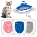 CAT TOILET TRAINING KIT REUSABLE CAT TOILET TRAINER PUPPY CAT LITTER MAT TOILET PET CLEANING CAT TEACH CAT TO USE TOILET TRAINER CAT TOILET TRAINING KIT REUSABLE CAT TOILET TRAINER PUPPY CAT LITTER MAT TOILET PET CLEANING CAT TEACH CAT TO USE TOILET TRAINER