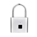 FINGERPRINT LOCK SMART PADLOCK THUMBPRINT DOOR PADLOCKS PORTABLE ANTI-THEFT FINGERPRINT LOCK FOR BAG DRAWER SUITCASE FINGERPRINT LOCK SMART PADLOCK THUMBPRINT DOOR PADLOCKS PORTABLE ANTI-THEFT FINGERPRINT LOCK FOR BAG DRAWER SUITCASE