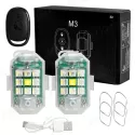 WIRELESS REMOTE CONTROL LED STROBE LIGHT FOR CAR AUTO MOTORCYCLE BIKE DRONE SCOOTER ANTI-COLLISION WARNING LAMP FLASH INDICATOR WIRELESS REMOTE CONTROL LED STROBE LIGHT FOR CAR AUTO MOTORCYCLE BIKE DRONE SCOOTER ANTI-COLLISION WARNING LAMP FLASH INDICATOR