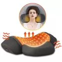 ELECTRIC NECK MASSAGE PILLOW - HEATING VIBRATION NECK MASSAGER - BACK CERVICAL TRACTION RELAX SLEEPING MEMORY FOAM SPINE SUPPORT
