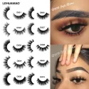 3D MINK LASHES – THICK HANDMADE FULL STRIP LASHES FOR PROFESSIONAL DRAMATIC VOLUME