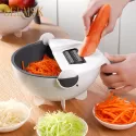 MULTIFUNCTIONAL VEGETABLE SLICER - 7-IN-1 MANDOLINE GRATER & FOOD CHOPPER